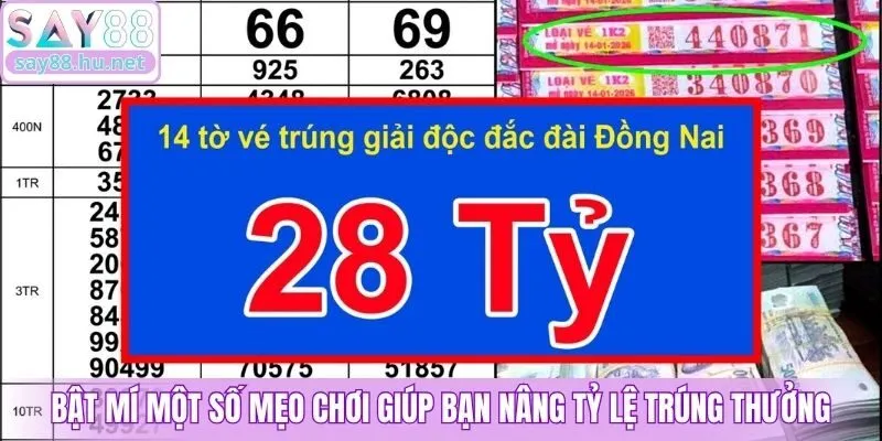 Bật mí một số mẹo chơi giúp bạn nâng tỷ lệ trúng thưởng
