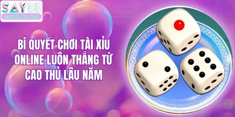 Bí Quyết Chơi Tài Xỉu Online Luôn Thắng Từ Cao Thủ Lâu Năm