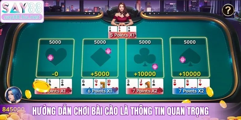 Hướng dẫn chơi bài cào là thông tin quan trọng