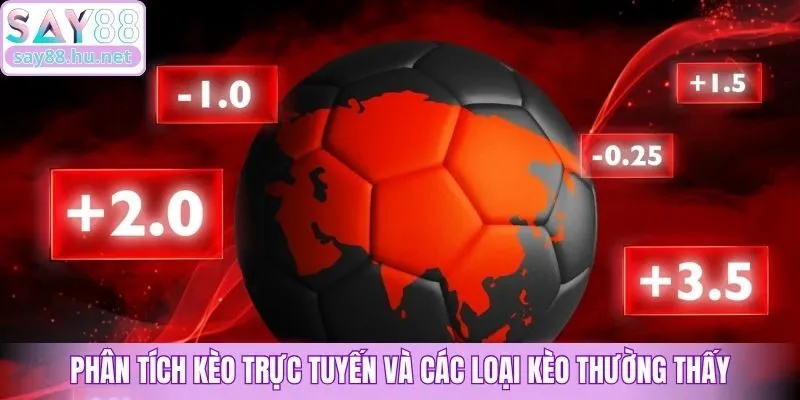 Phân tích kèo trực tuyến và các loại kèo thường thấy