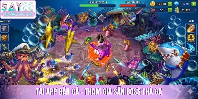 Tải app bắn cá - tham gia săn boss thả ga