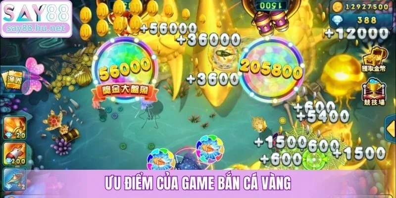 Ưu điểm của game bắn cá vàng